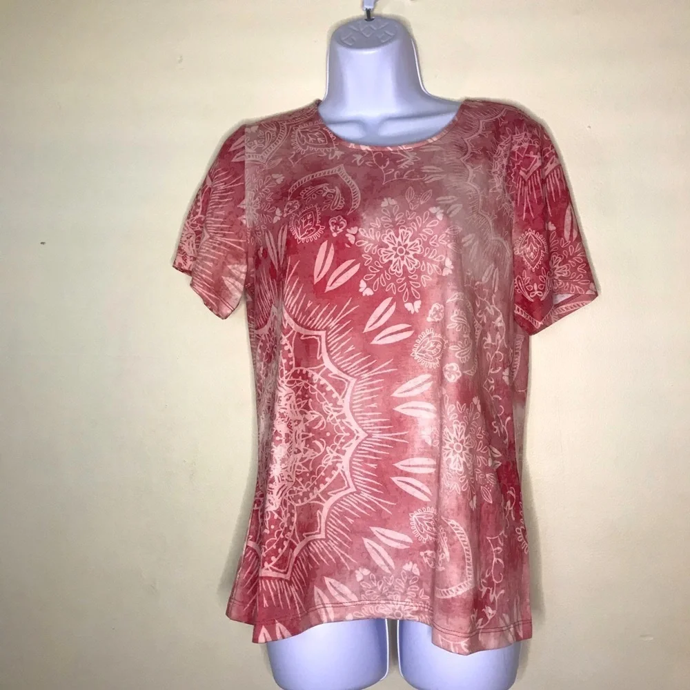 Christopher & Banks Medallion Burnout Tee - Picture 16 of 16